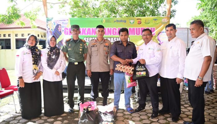 Pangan Murah Aceh Besar di Krueng Barona Jaya Laris Manis