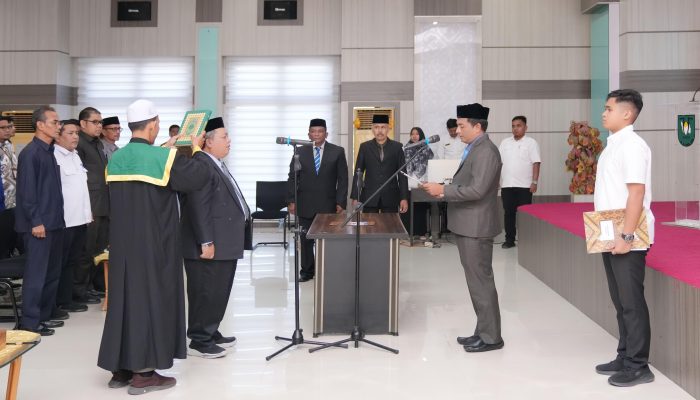 Irfani Dilantik Jadi Pj Sekda Kota Sabang
