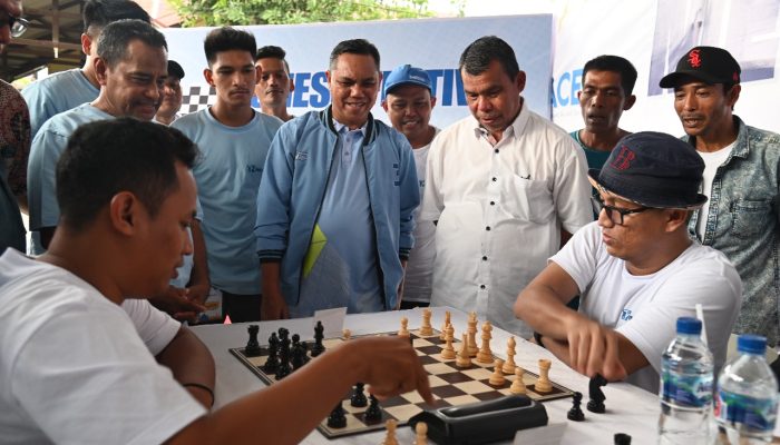 Isnaini Buka Festival Catur HUT ke-12 Media Pos Aceh, Luar Biasa dan Berlanjut