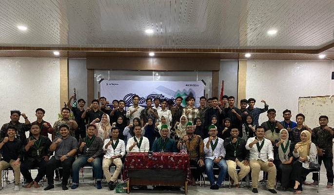 Ketua Umum PB HMI Bagas Kurniawan Sambangi LK I HMI FISIP USK