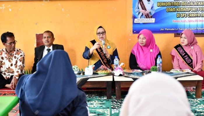 Hadiri Kegiatan KPO, Ketua PAUD Banda Aceh Yekki Yasmin Harap Orang Tua Didik Anak dengan Baik