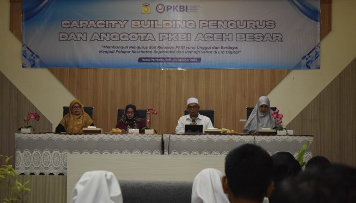 PBKI Aceh Besar Gelar Capacity Building Bagi Pengurus dan Relawan Kesehatan