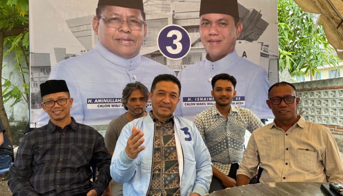 Ketua Timses Pasangan AMIN Ajak Warga Banda Aceh Saksikan Debat Perdana