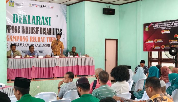 Reuhat Tuha Deklarasikan Gampong Inklusif Disabilitas di Aceh Besar