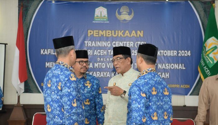 Plt Sekda Harapkan Kafilah Aceh Raih Juara Pertama di MTQ Korpri VII