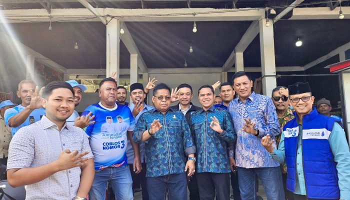 Pasangan AMIN Tampung Aspirasi Pedagang di Pasar Al Mahira