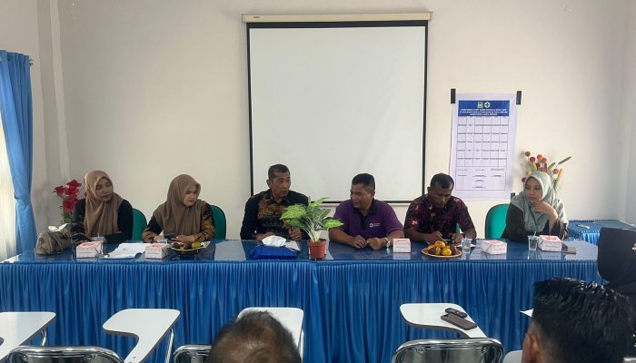 Wujudkan Kesehatan Masyarakat Melalui Sanitasi yang Baik, Camat Seulimuem Gelar Rakor ODF