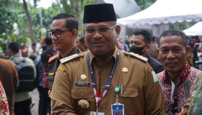 Pj Gubernur Aceh Hadiri Rakornas Bersama Presiden Prabowo