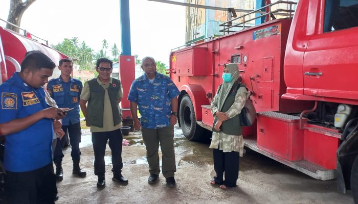 Deputi Logistik dan Peralatan BNPB Tinjau Gudang Milik BPBD Aceh Besar