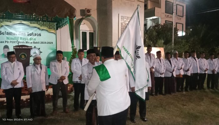 Dilantik, PD PERTI Aceh Masa Bakti 2024-2029