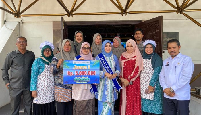 Sabang Raih Juara 1 Lomba Masak Serba Ikan Tingkat Provinsi Aceh