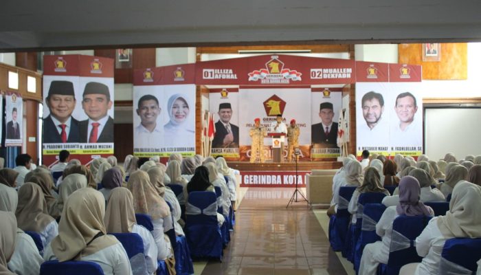 DPC Gerindra Banda Aceh Lantik Pengurus Pimpinan Ranting se-Kota Banda Aceh