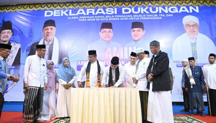 Pasangan AMIN Sepakati Fakta Integritas Forum Ulama dan Akademisi Banda Aceh