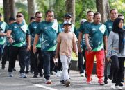 Ratusan Peserta Ikuti Jalan Santai Pesta UMKM Dekranasda Aceh Besar