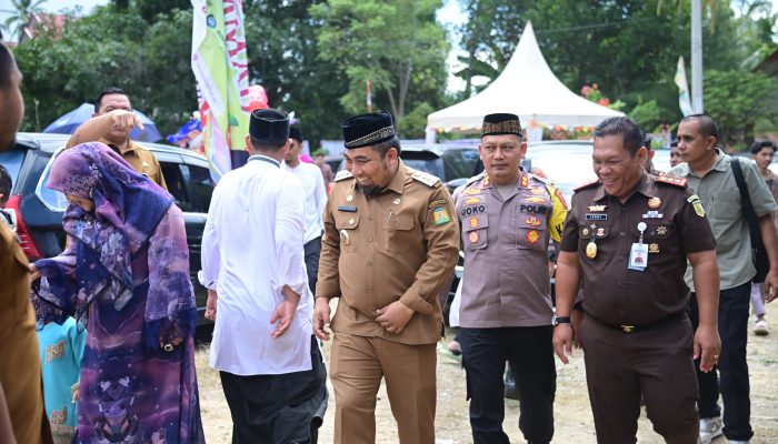 Pj Bupati Bersama Forkopimda Aceh Besar Hadiri Maulid di Dayah Babul Magfirah Cot Keueung
