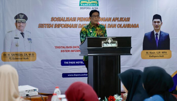 Plt Sekda Aceh Buka Rapat Sosialisasi Pengembangan Aplikasi SIDARA
