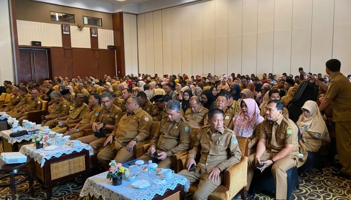 Wakili Pj Bupati, Asisten III Sekda Aceh Besar Ikuti Rakor Percepatan MCP KPK se Aceh Tahun 2024