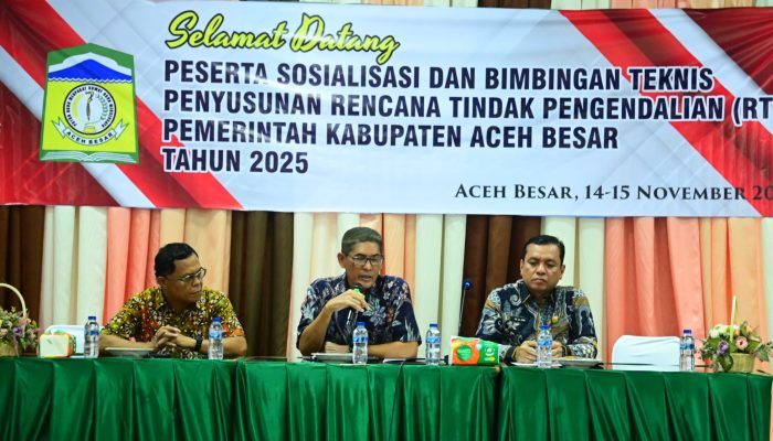 Wakili Pj Bupati, Assisten III Setdakab Buka RTP Pemkab Aceh Besar 2025