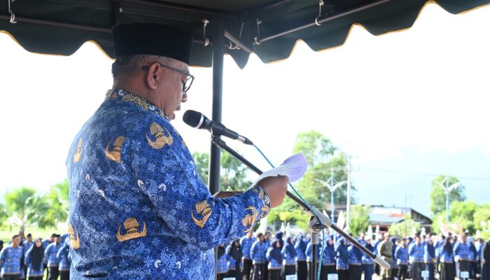 Pemkab Aceh Besar Gelar Apel Gabungan Peringatan HKN ke-60 Tahun 2024