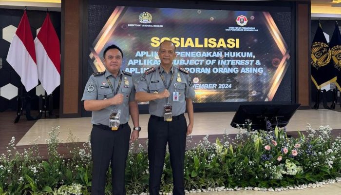 Kakanim Banda Aceh Hadiri Launching Aplikasi Pengawasan Orang Asing