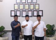 Pj Bupati Muhammad Iswanto Terima Silaturrahmi Bupati dan Wabup Terpilih Aceh Besar