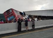 Bus Rombongan Pelajar SMP Bogor Tabrak Truk Mundur, Empat Orang Meninggal Dunia