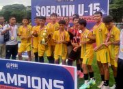 Aceh Tamiang United Juara Soeratin U-15, Wakili Aceh ke Nasional