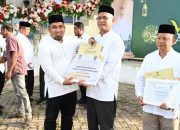 Masjid Besar Babussalam Gampong Meunasah Baet Juara Lomba Pengelolaan Masjid se-Aceh Besar 2024