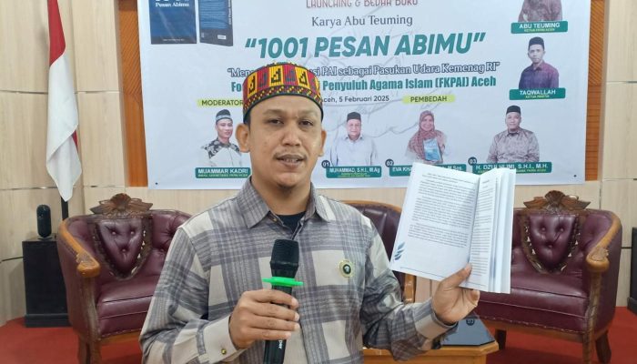 Awal 2025, Abu Teuming Terbitkan Buku “1001 Pesan Abimu”