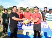 Syech Muharram Buka Sepakbola Eksekutif di PSMT Meunasah Tuha
