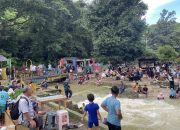 Pengunjung Padati Objek Wisata Kolam Mata Ie di Akhir Pekan