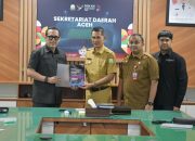 Plt Sekda Aceh Terima Silaturahmi Pengurus Forum Backstagers Indonesia