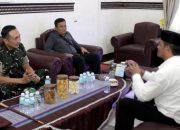 Tingkatkan Sinergi Pembangunan, Dandim 0101/KBA dan Wabup Aceh Besar Bertemu di Makodim