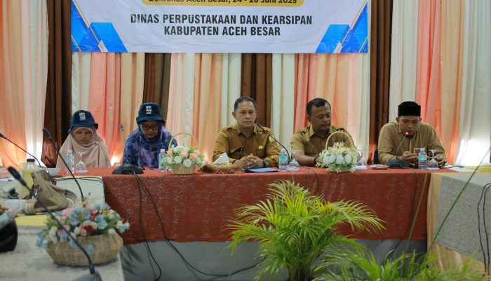 Disperpusip Aceh Besar Gelar Bimtek Membaca Nyaring