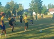 Pemain PSAB Aceh Besar Latihan Perdana