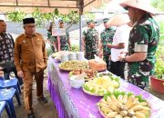 Asisten I Sekda Aceh Besar Sambut Tim Penilai Kampung Pancasila di Lubok Batee