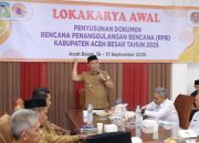 Syech Muharram Buka Lokakarya Penyusunan Rencana Penanggulangan Bencana Aceh Besar 2025