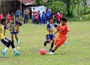 Hari Kedua Turnamen Sepakbola U-10 HUT ke-13 Pos Aceh, SSB Real Muda Aceh Menang Besar