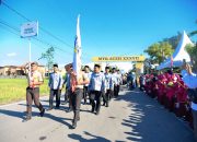 Kafilah Aceh Besar Meriahkan Pawai Ta’aruf MTQ XXXVII di Pidie Jaya