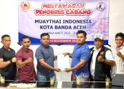 Terpilih Aklamasi, Julian Zairi Pimpin Muaythai Kota Banda Aceh