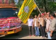 KONI Aceh Salurkan 150 Ton  Bantuan untuk Korban Banjir dan Longsor