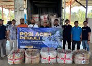 PSSI Aceh Salurkan Bantuan 2.000 Paket Sembako untuk Insan Sepakbola Korban Banjir dan Longsor