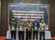 Ketua DPRK Bireuen Terima LHP Semester II Tahun 2025 dari BPK RI