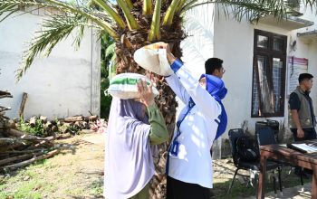 Penyaluran Bantuan Pangan Beras dan Minyak Goreng