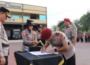 Kapolresta Banda Aceh Pimpin Sertijab Pejabat Utama dan Kapolsek, Ini Daftar Mutasinya