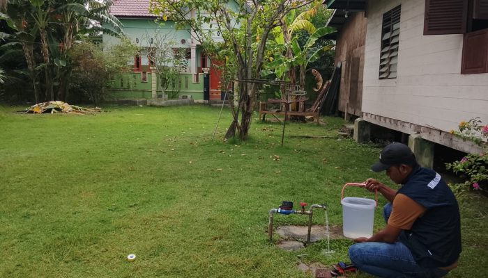 PDAM Tirta Mountala Tanggapi Cepat Keluhan Air Keruh di Darussalam