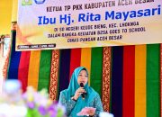 Kunjungi SDN Keude Bieng, Ketua TP-PKK Aceh Besar Tekankan Pentingnya Gizi Seimbang Sejak Dini