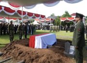 Pangdam IM Hadiri Pemakaman Militer Kopda Anumerta Farizal Romadhon