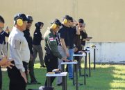Pererat Sinergitas, Polda Aceh dan Kanwil DJBC Aceh Gelar Latihan Menembak Bersama