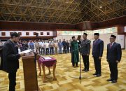 Gubernur Mualem Lantik Tiga Kepala SKPA